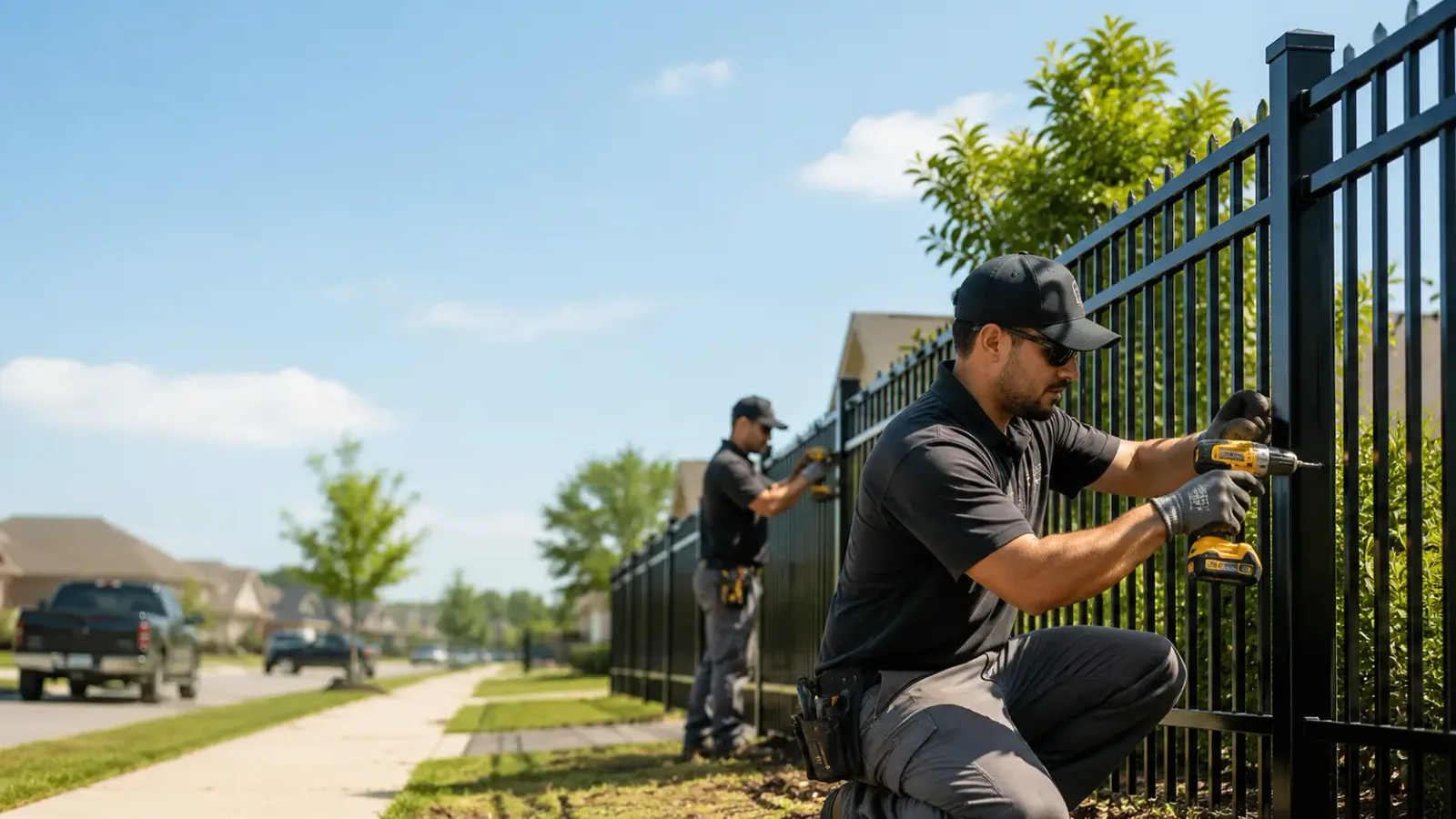 Metal Fence Installation in Victor, IA